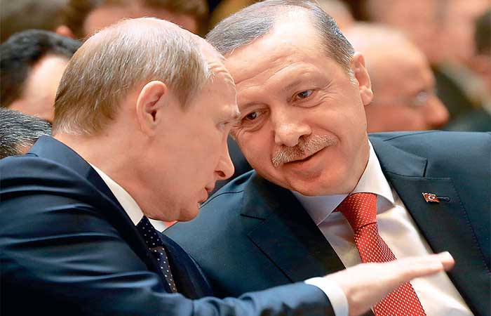 Έτοιμοι να φτάσουν στα άκρα Πούτιν και Ερντογάν