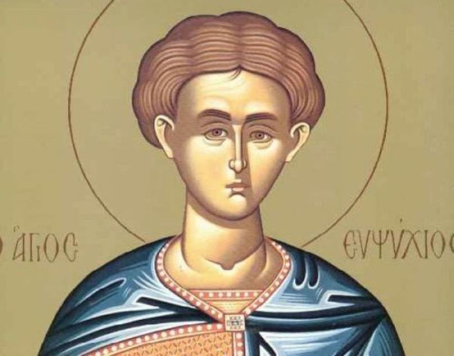 Συναξάρι 9 Απριλίου, Άγιος Ευψύχιος