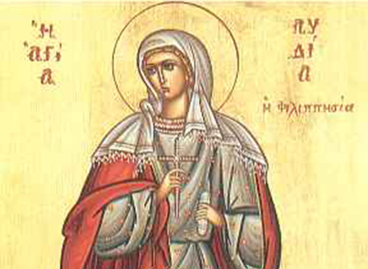 Συναξάρι 20 Μαΐου, Αγία Λυδία η Φιλιππησία