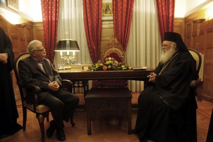 Να συνεχιστεί ο διάλογος για τα Θρησκευτικά συμφώνησαν Αρχιεπίσκοπος-Γαβρόγλου