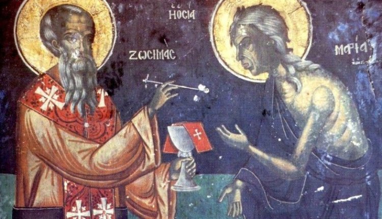 H εικόνα της Παναγίας στην οποία έβαλε μετάνοια η Οσία Μαρία η Αιγυπτία