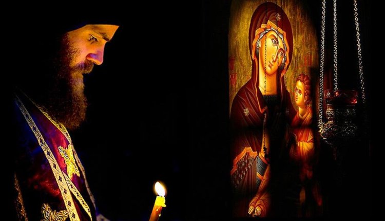 Καλώς τον Άγγελό μου! Σ΄ ευχαριστώ, που ήρθες με τόση λαμπρή συνοδεία να παραλάβεις την ψυχή μου